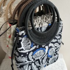 エンブロイダリーバッグ フラワー
